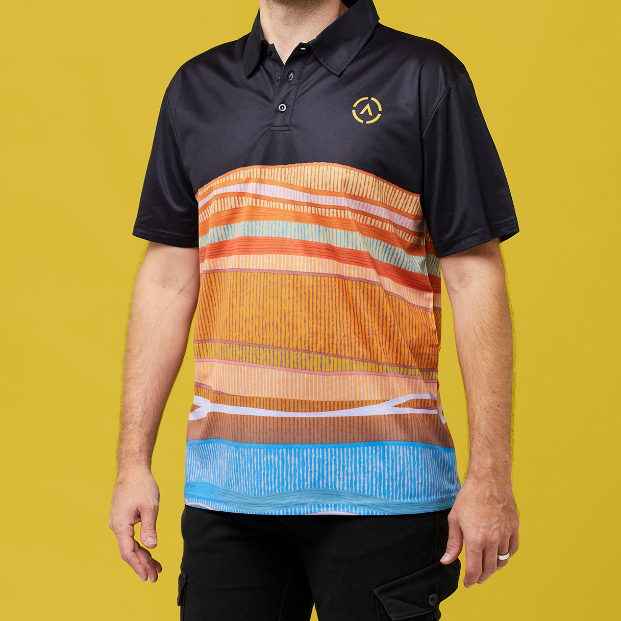 Mens Cultural Polo Shirt