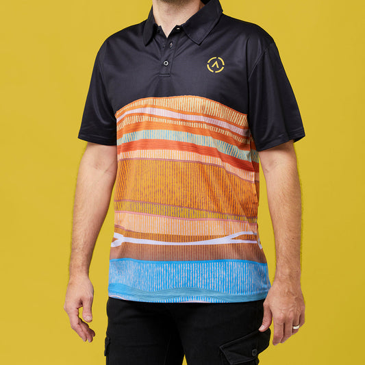 Mens Cultural Polo Shirt