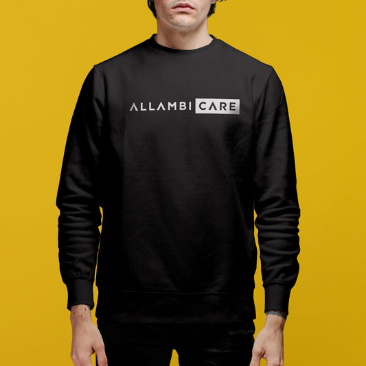 Unisex Crew Neck Sweater - Black