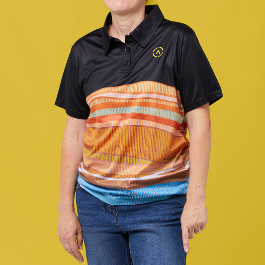 Womens Cultural Polo Shirt